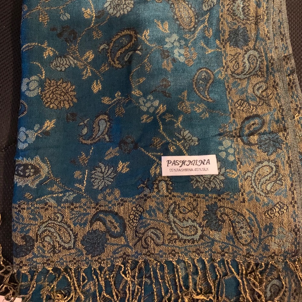 Pashmina and Silk Blend wrap